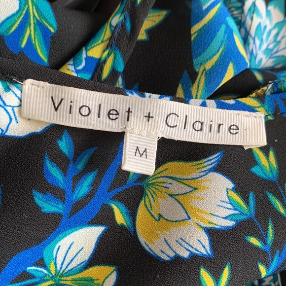 Violet and Claire Floral Tank - Picture 4 of 5